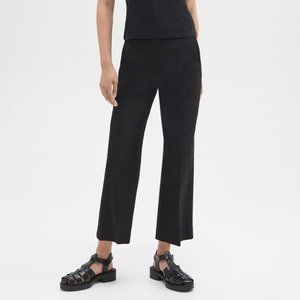 THEORY WIDE CROPPED PANT